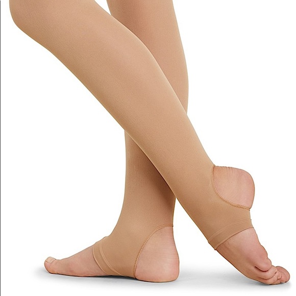 Capezio Other - *NEW* Capezio dance lt. suntan stirrup tights L/XL